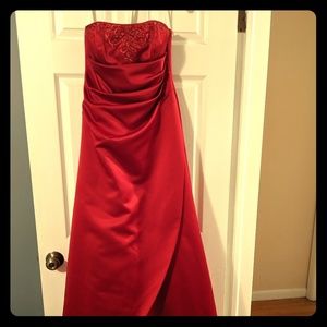 David's bridal bridesmaid dress